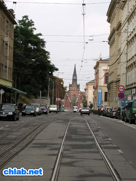 Pseudogotische Rote Kirche zu Brnn
