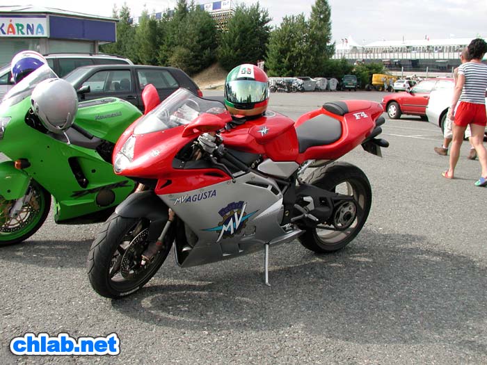 MV Augusta F4 - angemeldet in Brnn-City
