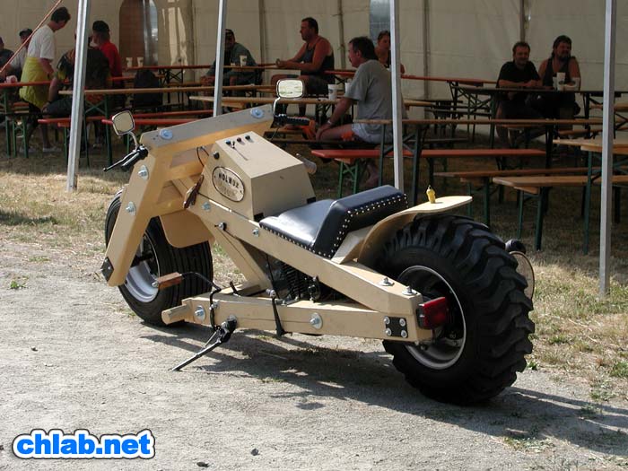 Holzmobil - ohne Worte
