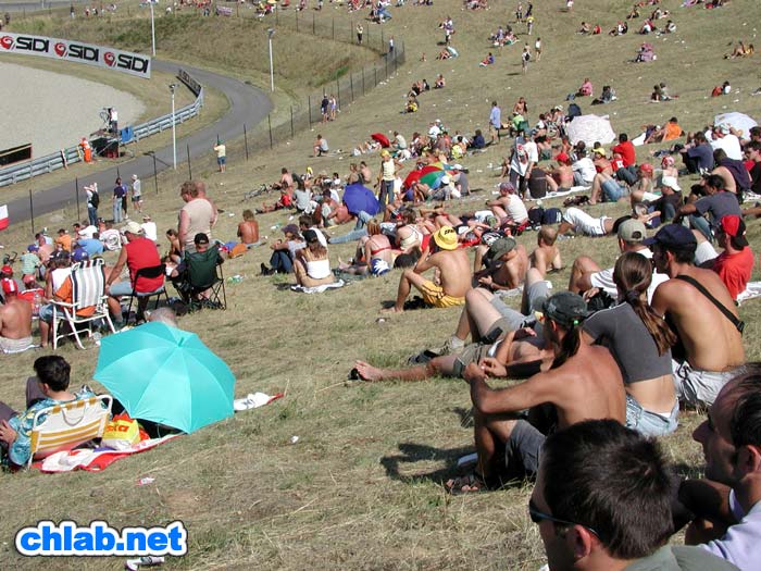 18000 beim Abschlusstraining
