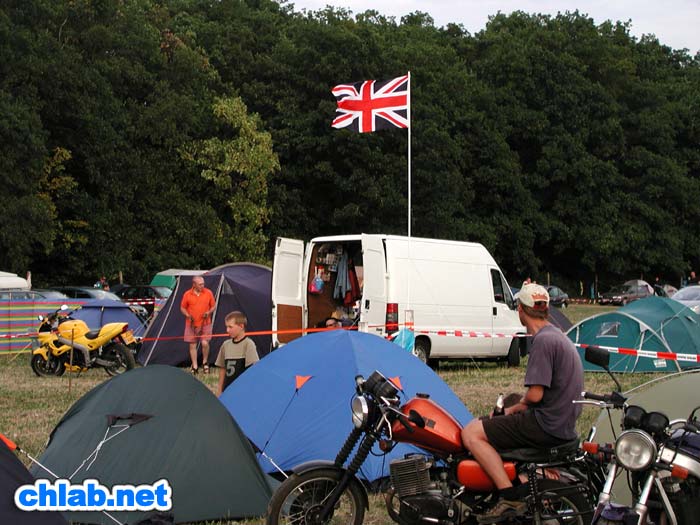 Briten waren auch da
