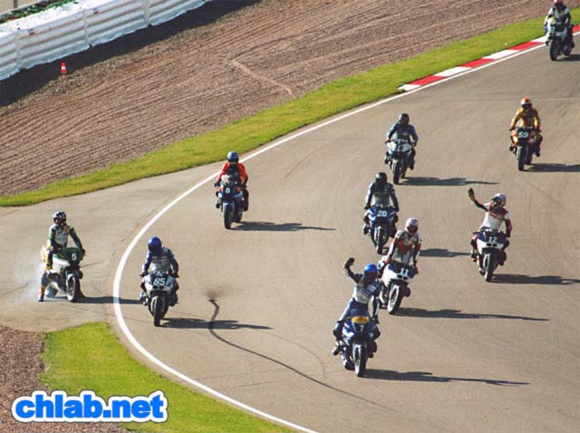 After-Race-Show bei BMW Boxer-Cup
