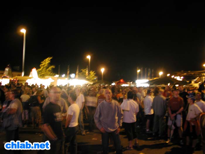 Party an und in der Karthalle am Samstag
