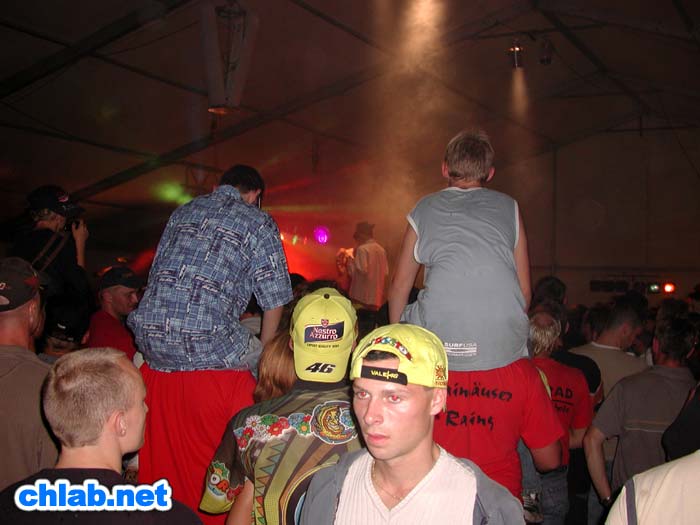 Party auf dem Ankerberg am Samstag
